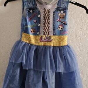 L.O.L. Surprise! Blue and Yellow Kids Costume